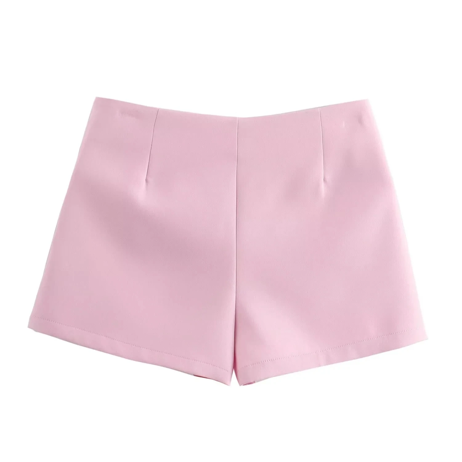 HXAO Bow Pink Skort For Women High Waist Mini White Skirt Pants Fashion Summer Women's Skort Streetwear Asymmetric Culottes