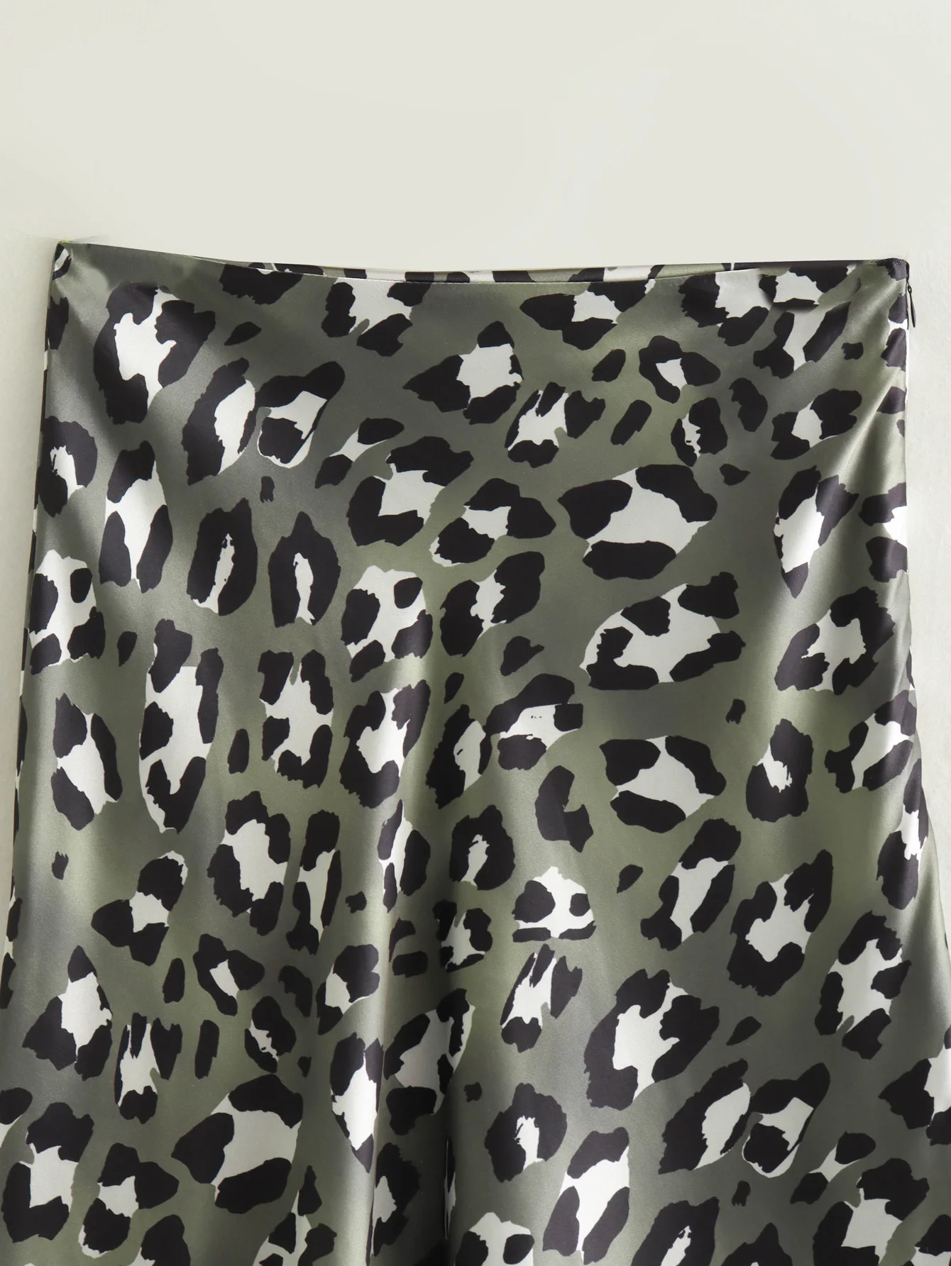 HH Women Fashion Leopard Print Skirt Vintage High Waist Midi Skirts Elegant Women Summer Casual Streetwear Skirt