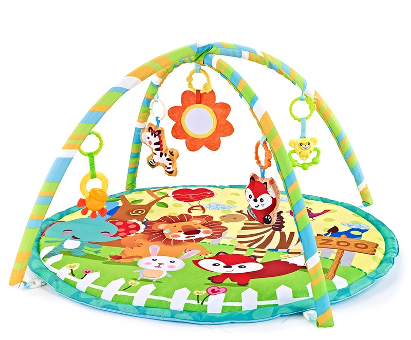 Multifunctional Fitness Frame For Children Educational Mat Crawling Blanket Infant Play Rug Kids Activity Mat Gym Baby Toys Gift