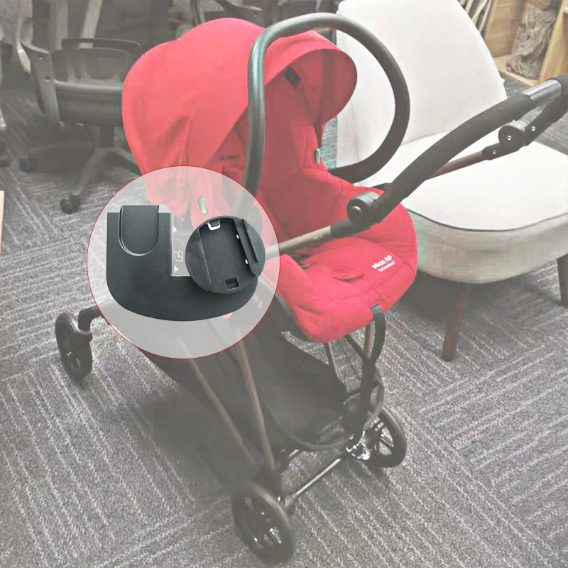 Stroller Adapter For Cybex Melio 2/3/Carbon/Pro And Aton Cloud Q/Z Car Seat Basket Converter Buggy Connector Baby Accessories
