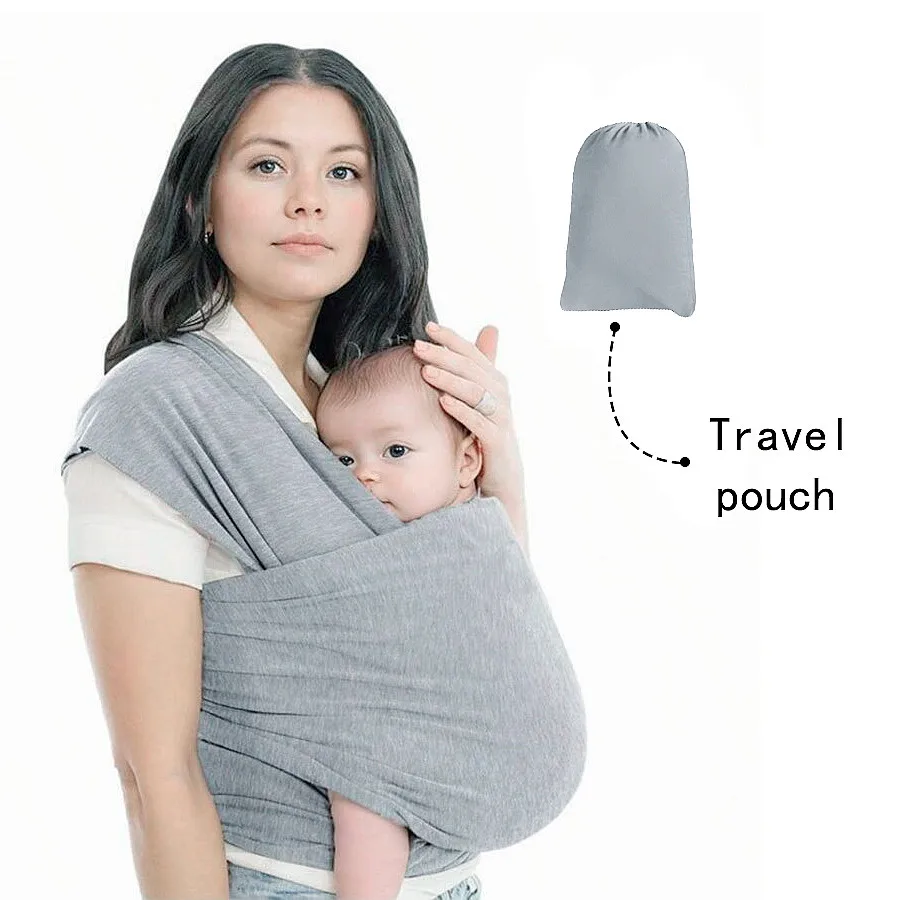 Baby Carrier Front-Carrying Multi-Functional Sleeping, Breastfeeding, Outing Device to Free Hands Knitted Fabric