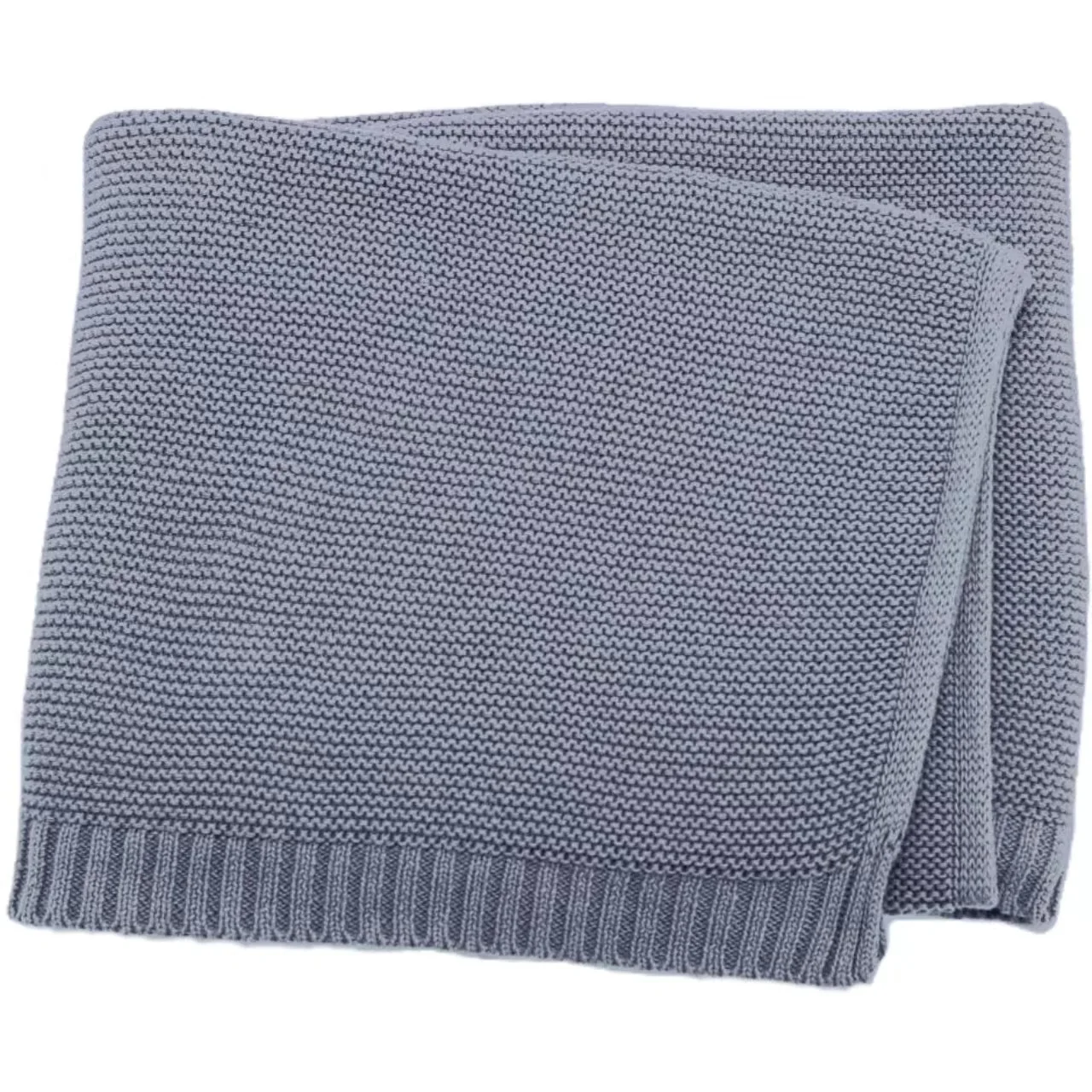 100% Cotton Knit Baby Blanket Personalized Name Soft Breathable Infant Swaddle Blanket Custom Newborn Receiving Blanket Gift