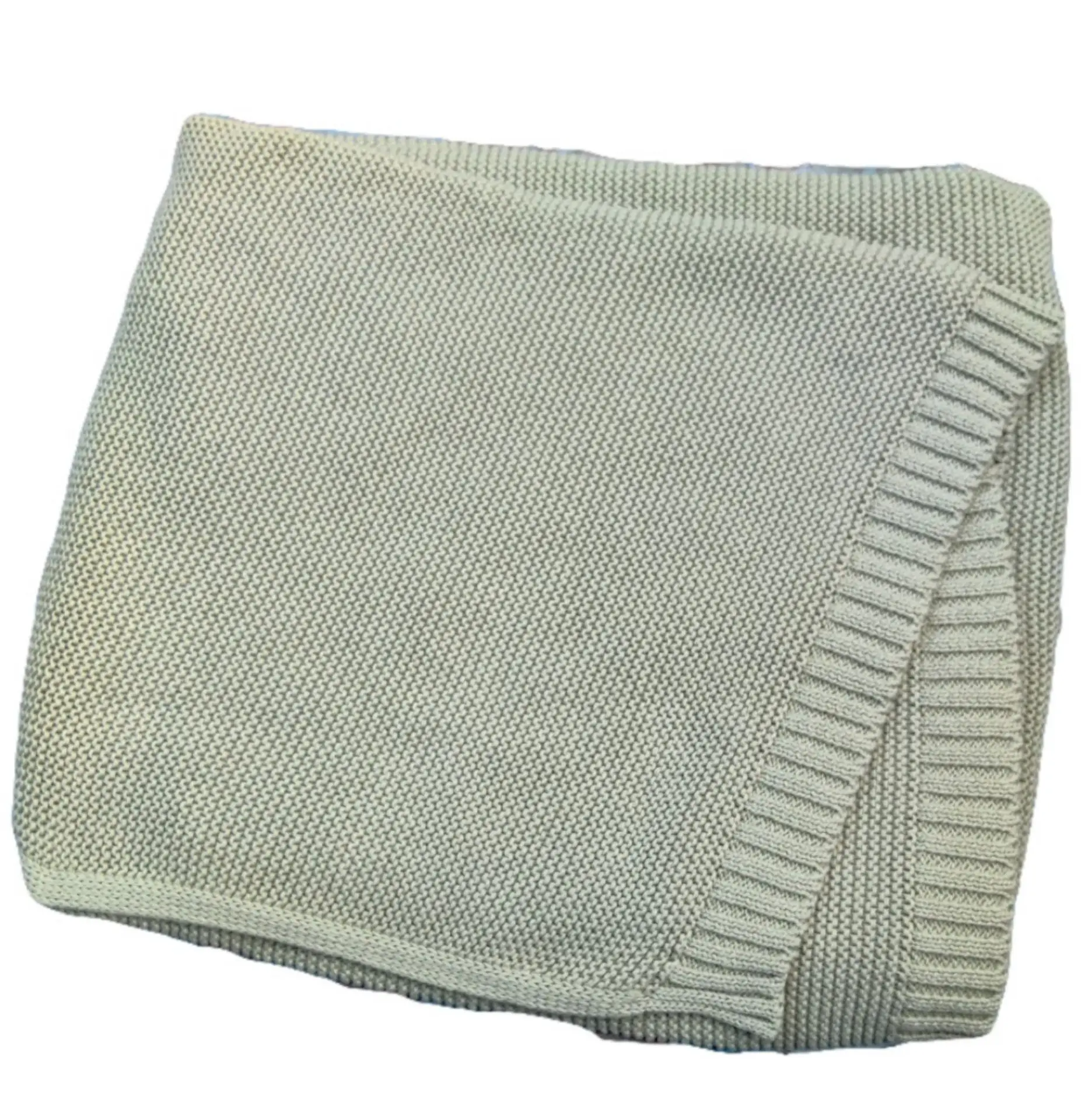 100% Cotton Knit Baby Blanket Personalized Name Soft Breathable Infant Swaddle Blanket Custom Newborn Receiving Blanket Gift