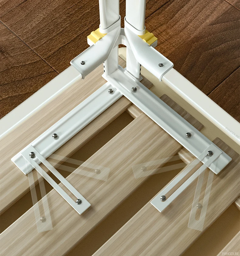 PANGDUBE 1 PCs Baby Crib Safety Barrier, Side Protection for Crib, Toddler Barrier, Protection against Baby falling out of bed, screw mount or mattress built into bed frame.