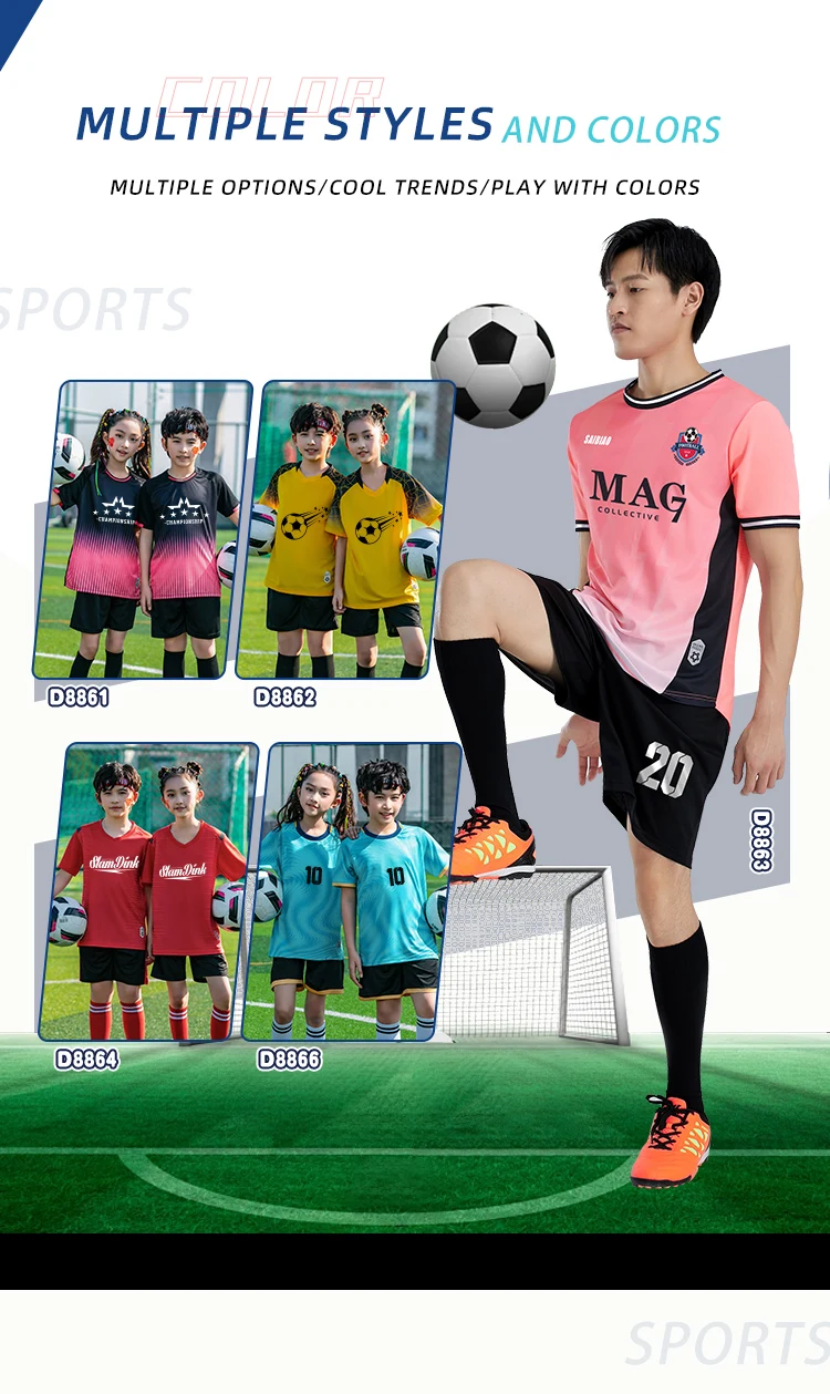 Adult Men Soccer Uniforms Customize Football Jersey Kit Shirts Women Futsal Sportswear Training Tracksuit Sports Outfit Clothes