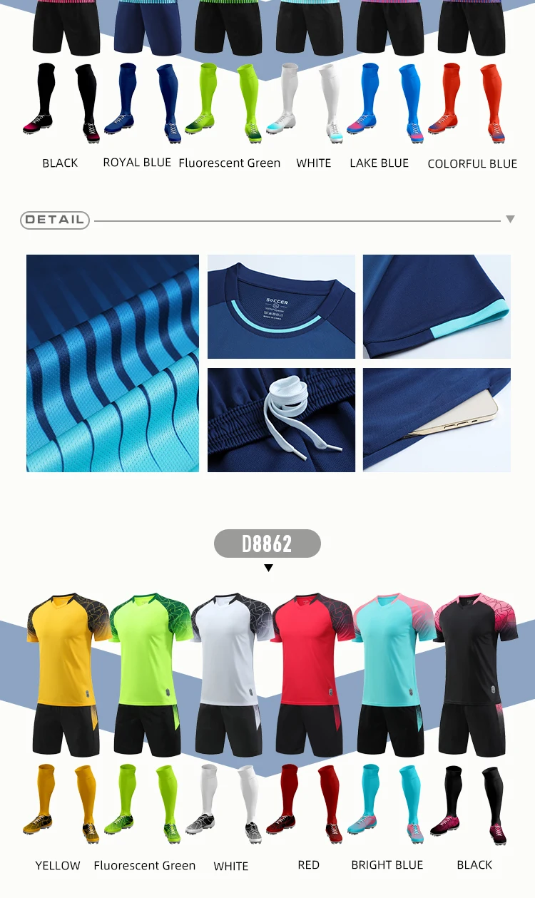 Adult Men Soccer Uniforms Customize Football Jersey Kit Shirts Women Futsal Sportswear Training Tracksuit Sports Outfit Clothes