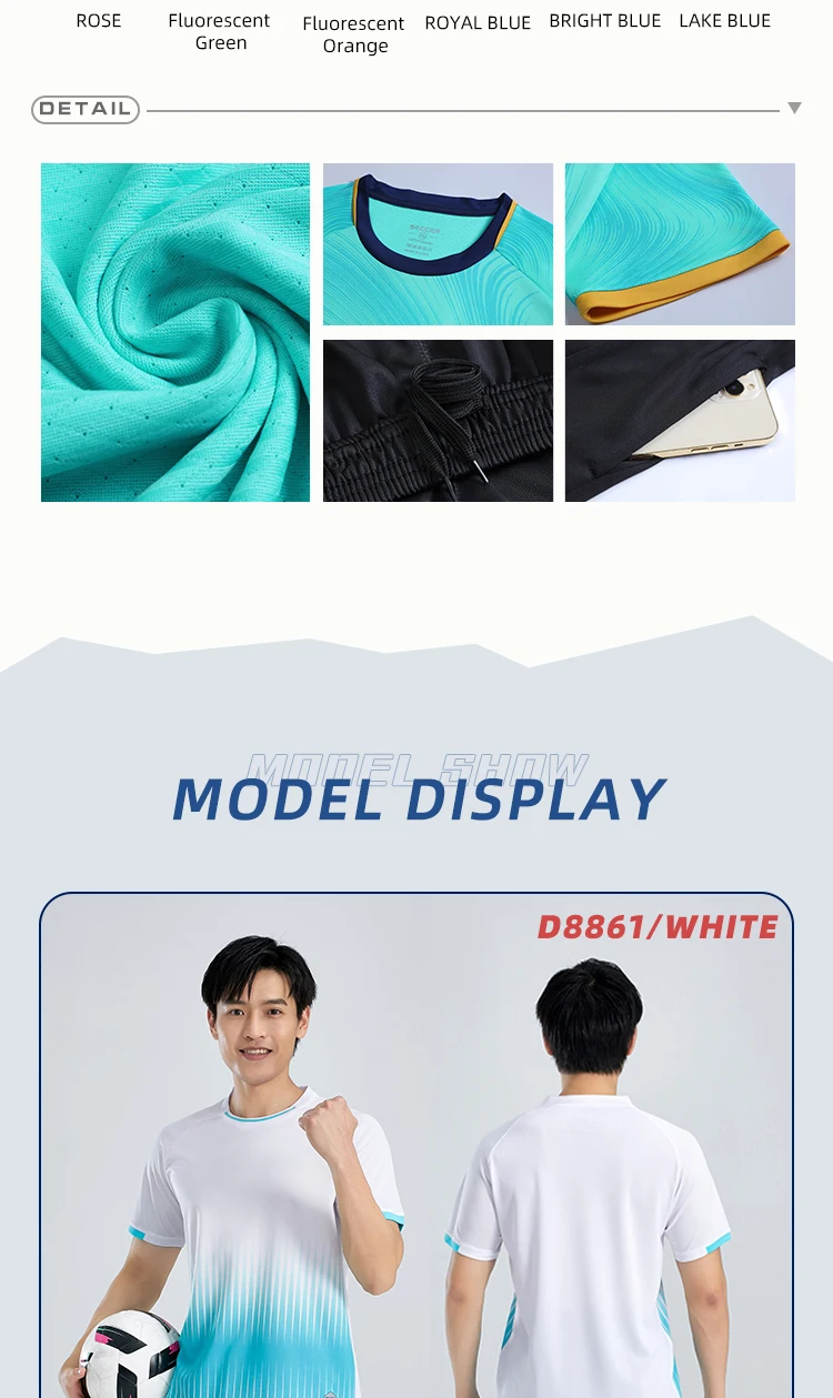 Adult Men Soccer Uniforms Customize Football Jersey Kit Shirts Women Futsal Sportswear Training Tracksuit Sports Outfit Clothes