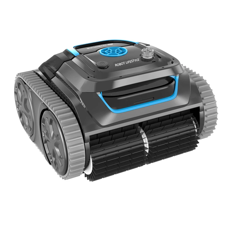 Solar Ionizer for Pool Wireless Cleaner Circular Solar Panels Chlorine Free Algae Resistant