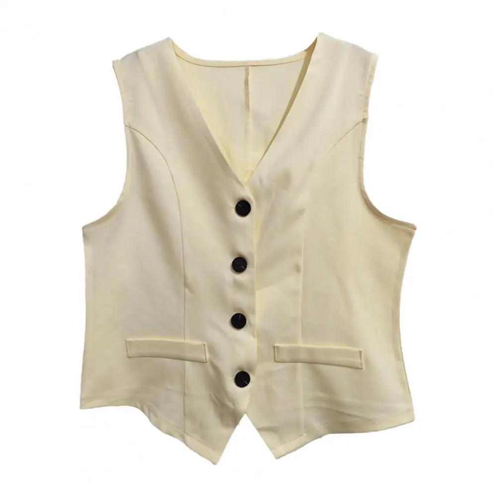2026 Summer Women Elegant Solid Waistcoat Shorts Set 2024 Sleeveless Vest Top+High Waist Slim Shorts Lady Office 2 Pieces Set