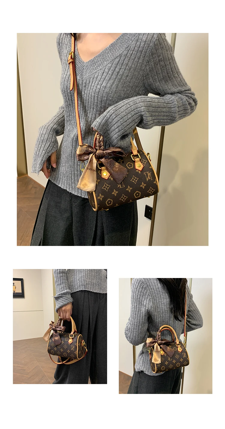 High-End Minimalist Unique Business Leisure Style Large Capacity Diaper Bags For Women's Designer Leather Fashion Tote