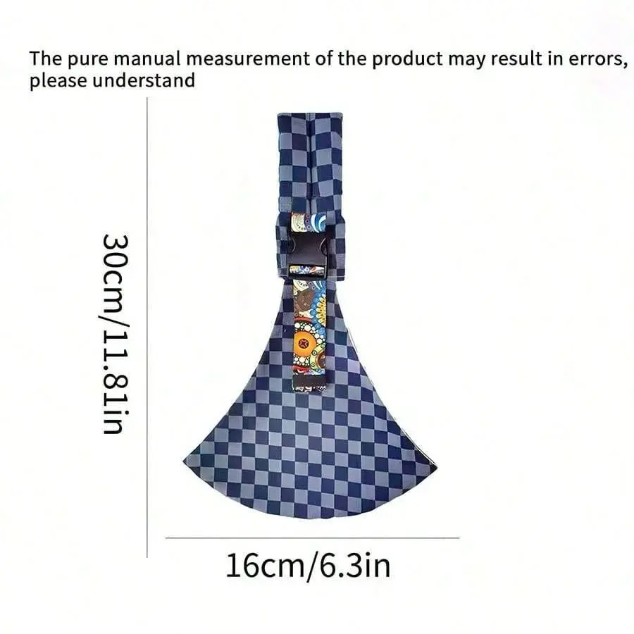 Newborn Baby Carrier Sling Adjustable Crossbody Wrap Infant Holder Baby Bag Hip-seat Ergonomic Support for Hands-Free Carrying