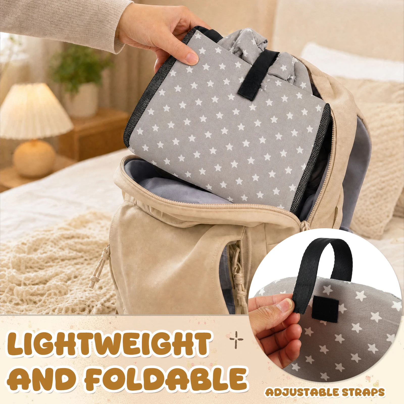 Baby High Chair Cushions Cover Shopping Cart Seat Breathable Foam For Infant Chair Comfortable Cushions Cloth Seat Cover