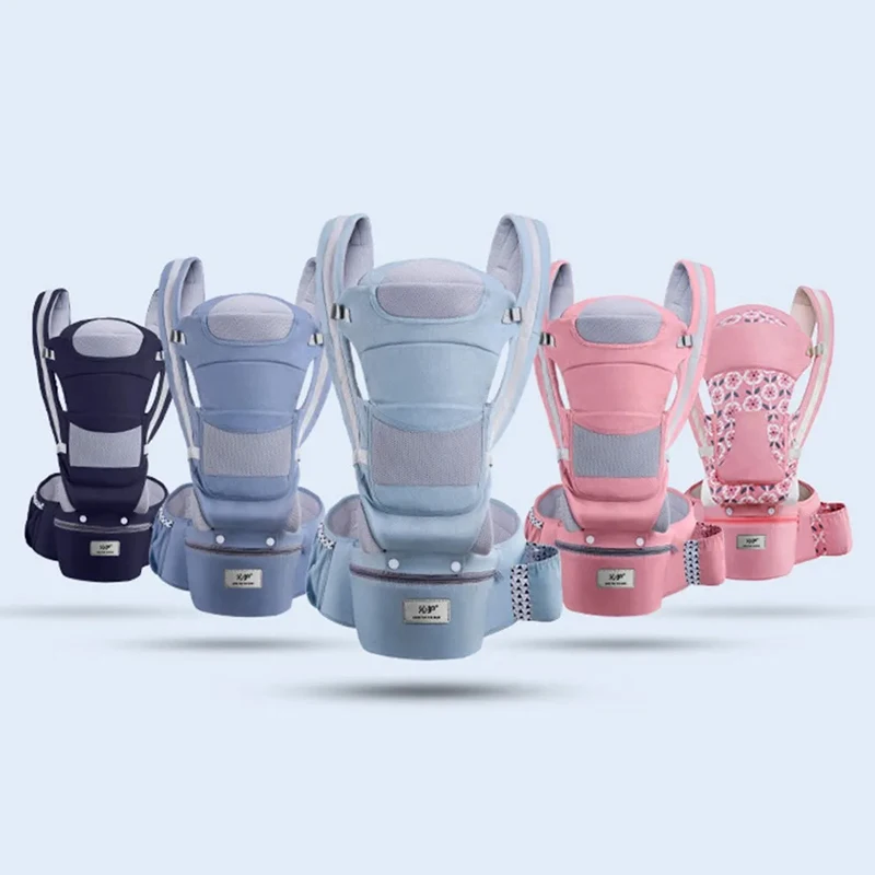 Newborn Ergonomic Baby Carrier Backpack Infant Baby Hipseat Carrier Front Facing Ergonomic Kangaroo Baby Wrap Sling Travel