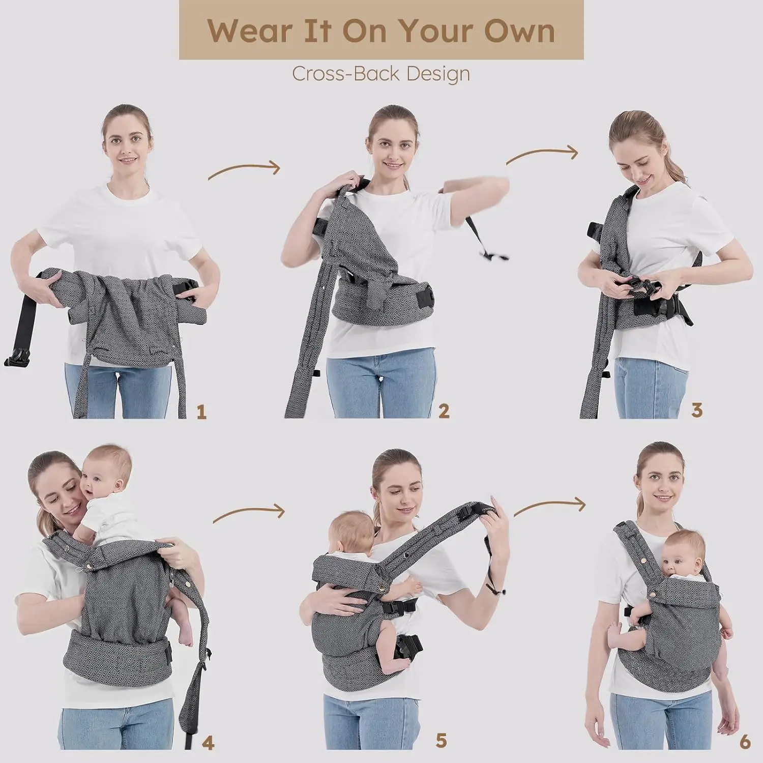 Baby Carrier Multifunction Breathable Infant Carrier Backpack Kid Carriage Toddler baby Sling Wrap Suspenders