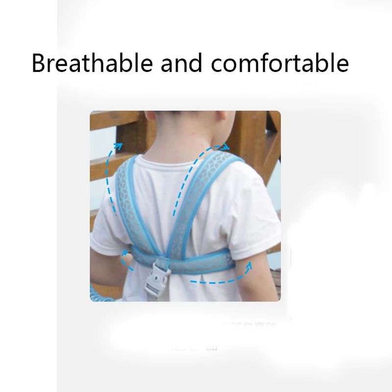 2 in 1 Toddler Harnesses Prevent Loss- Anti Lost Wrist Link for Toddlers Leashes 1-7year,Baby Harnesses Wristband Tether Strap