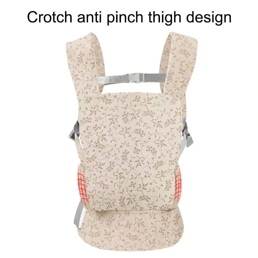 1Pc Baby Carrier, Multifunctional 4-in-1 Waist Stool Carrier, Adjustable and Comfortable Front and Back Straps, Portable and Suitable for All Seasons, a Handy Tool for Moms to Hold Their Babies, Freeing Their Hands
