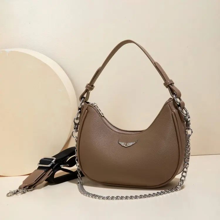 2026 Large Capacity Diaper Bag Commuter Elegant Leather High End Minimalist Tote Purse For Ladies Business Leisure