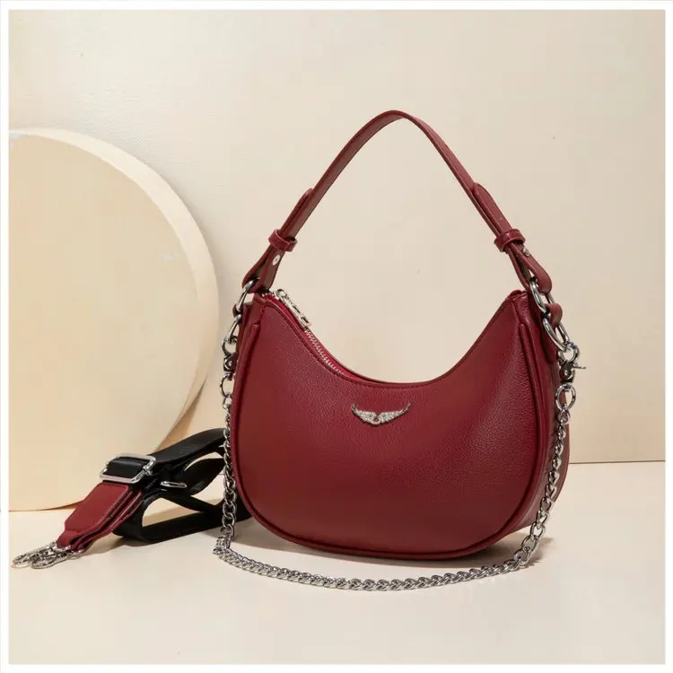 2026 Large Capacity Diaper Bag Commuter Elegant Leather High End Minimalist Tote Purse For Ladies Business Leisure