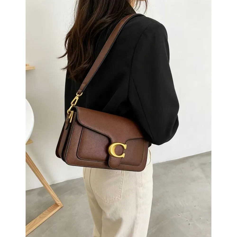 26 popular women's light luxury bags, versatile small square bags, multifunctional shoulder bags, solid color crossbody bags
