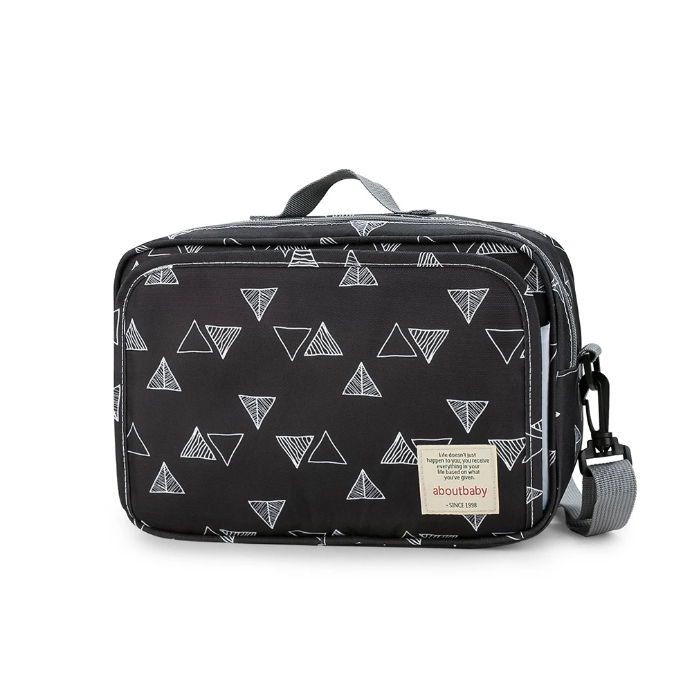 Baby Stroller Bag Waterproof Portable Outing Travel Mummy Bag Multifunction Diaper Bottle Storage Hanging Bag Pram Organizer