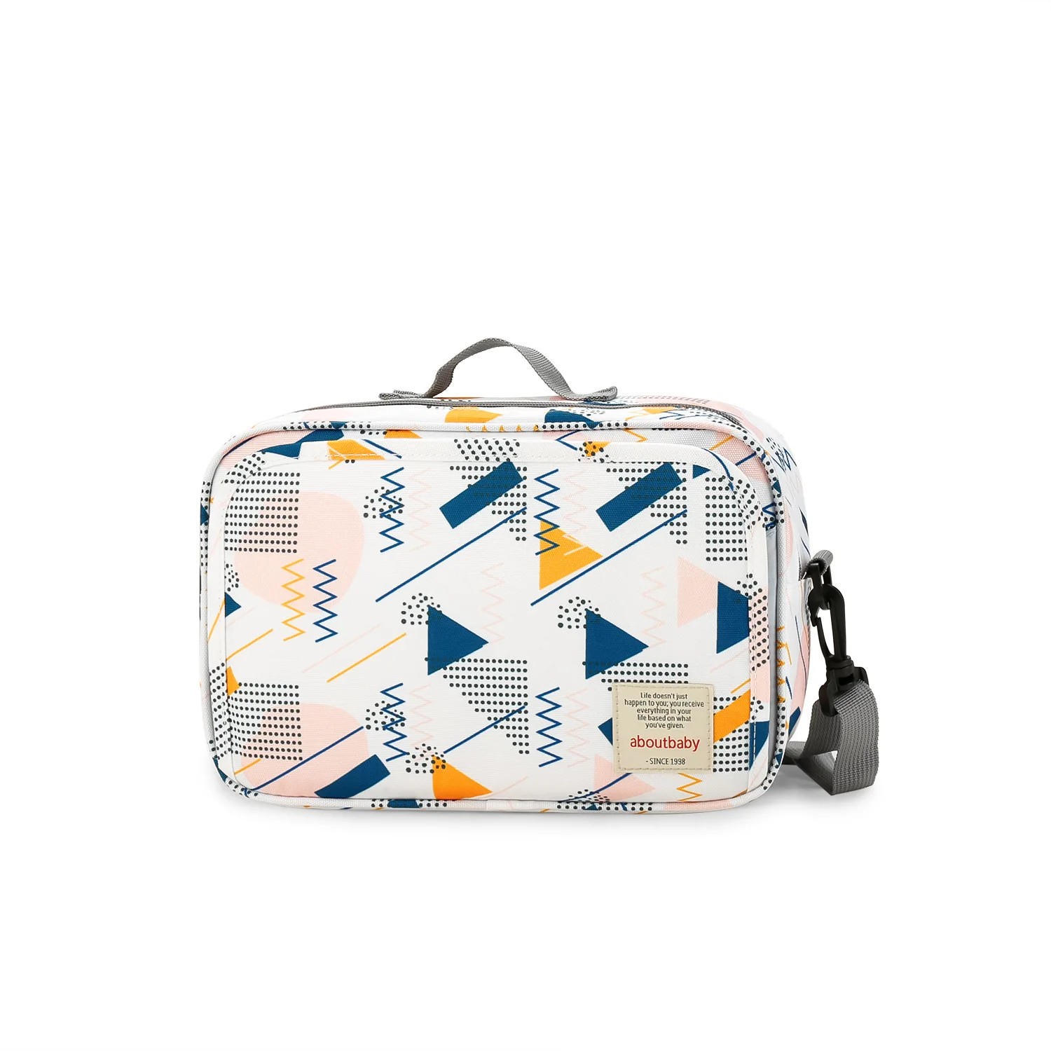 Baby Stroller Bag Waterproof Portable Outing Travel Mummy Bag Multifunction Diaper Bottle Storage Hanging Bag Pram Organizer
