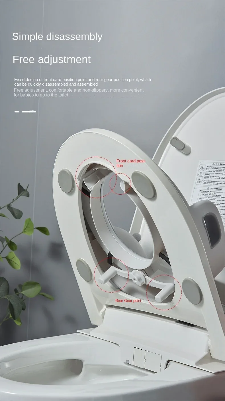 Baby and Child Toilet Seat Ring Female Baby and Little Boy Cushion Bedpan Cover Children's Toilet Household Auxiliary Toilet