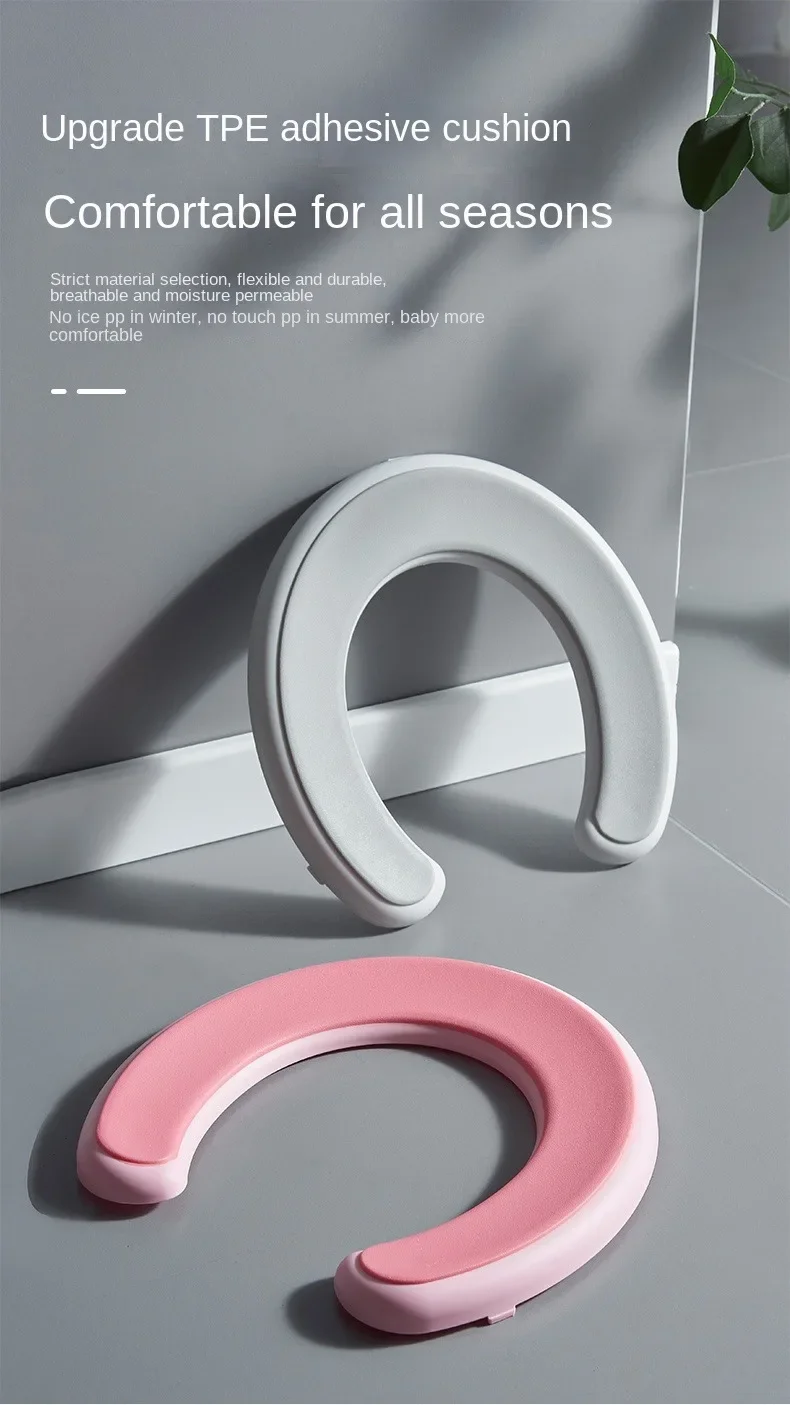 Baby and Child Toilet Seat Ring Female Baby and Little Boy Cushion Bedpan Cover Children's Toilet Household Auxiliary Toilet