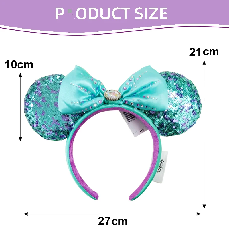 New Halloween Mickey Minnie Mouse Ears Headband Holiday Party Cosplay Hairband EARS COSTUME Plush Adult/Kids Headband Gift