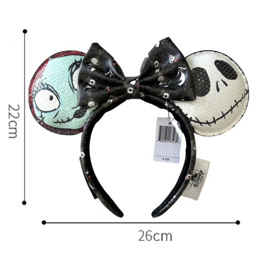 New Halloween Mickey Minnie Mouse Ears Headband Holiday Party Cosplay Hairband EARS COSTUME Plush Adult/Kids Headband Gift