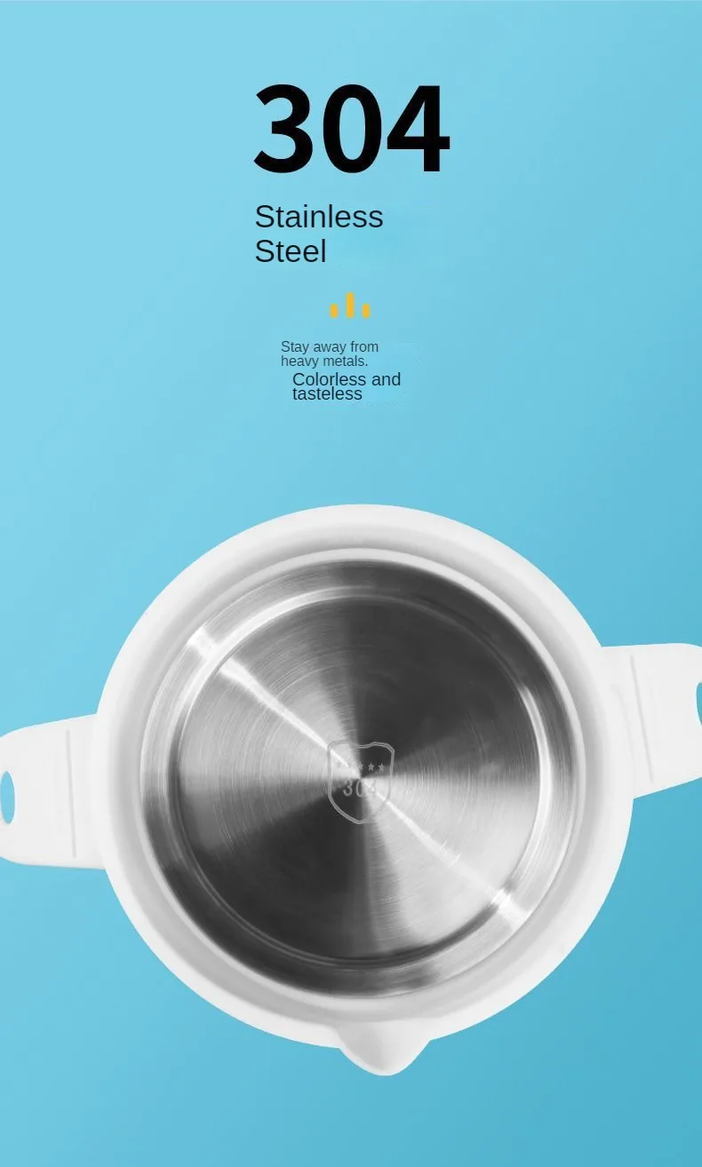 Multi Portable Foldable Pot for Travel Baby Milk Warmer Kettle Electric Cook Hot Pot Water Boiler Porridge Pot for Baby