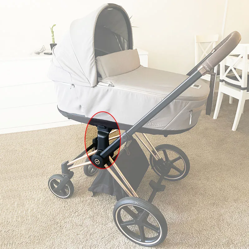 Buggy Adapter For Cybex Priam 2/3/4 E-Priam And Aton Cloud Q/Z Maxi Cosi Car Seat Kinderwagen Converter DIY Stroller Accessories