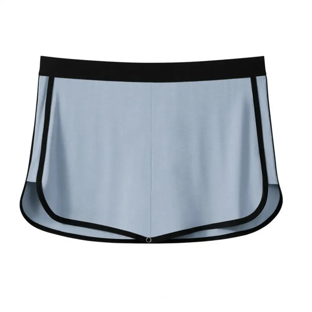 Men Shorts Underwear With Triangle Lining Elastic Waist Double-Layer Design 3-in-1 Pants Briefs Culottes Boxer Briefs 셔츠