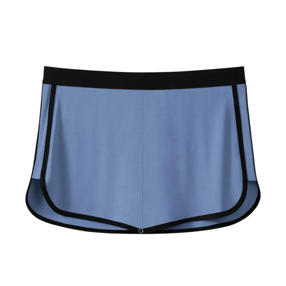 Men Shorts Underwear With Triangle Lining Elastic Waist Double-Layer Design 3-in-1 Pants Briefs Culottes Boxer Briefs 셔츠