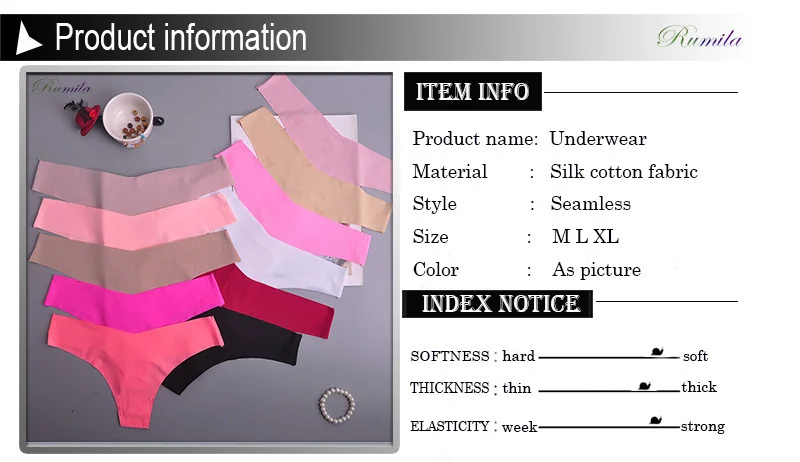 Hot Silk Sexy Women Thongs g string Seamless Panties Female Underwear Tanga Panties Low-Rise Lingerie Panty Intimates 3pcs ac125