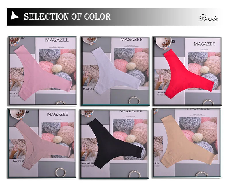 Hot Silk Sexy Women Thongs g string Seamless Panties Female Underwear Tanga Panties Low-Rise Lingerie Panty Intimates 3pcs ac125