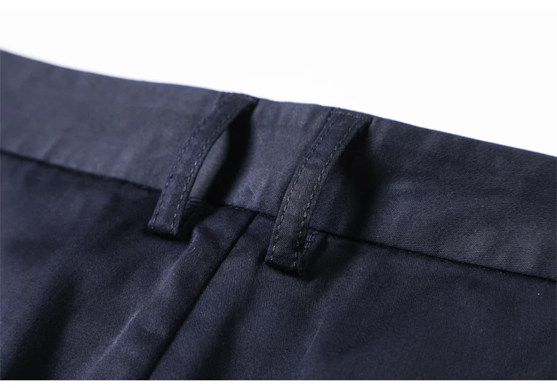 6 Color Casual Shorts Men 2025 Summer New Straight Elastic Business Fashion Thin Short Pants Male Brand Khaki Beige Black Navy