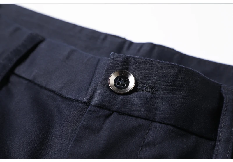 6 Color Casual Shorts Men 2025 Summer New Straight Elastic Business Fashion Thin Short Pants Male Brand Khaki Beige Black Navy