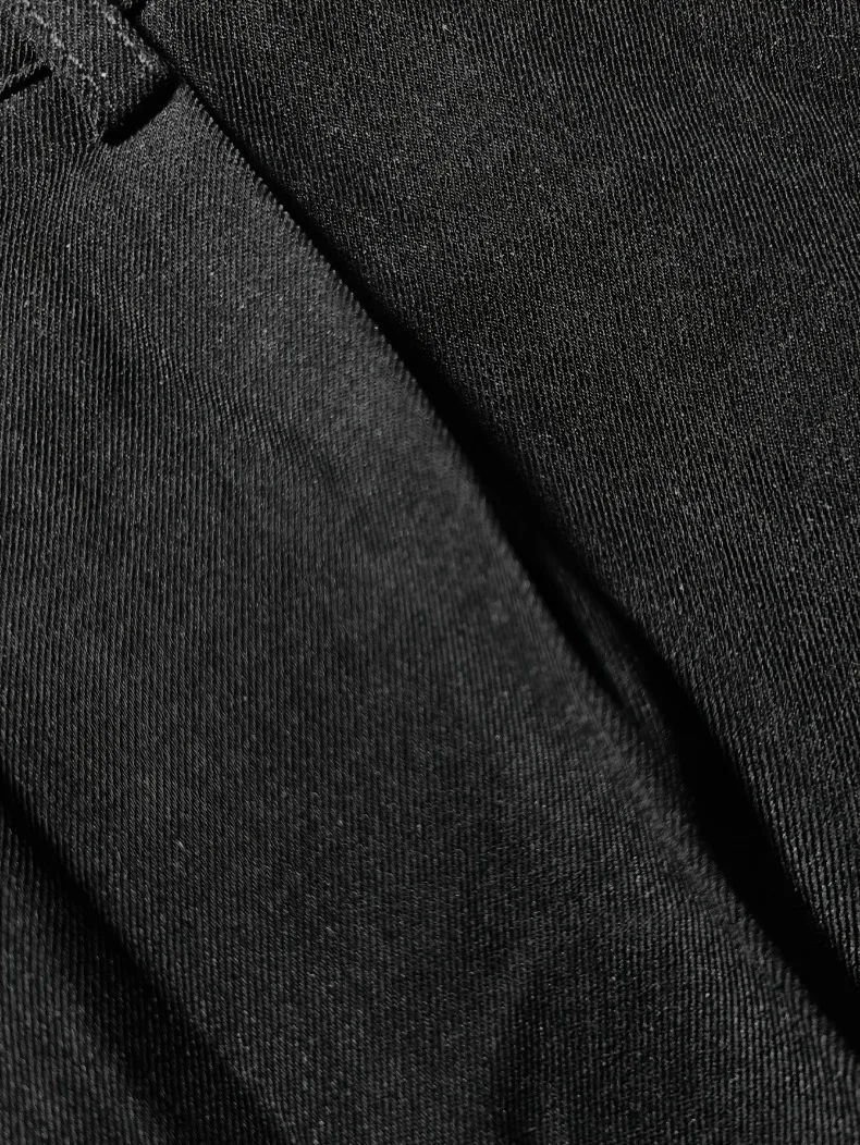 FGKKS Men Pants Fashion Brand New Luxury Anti-pilling Straight Smart Casual Pants Male Black Business Anti Wrinkle Trousers