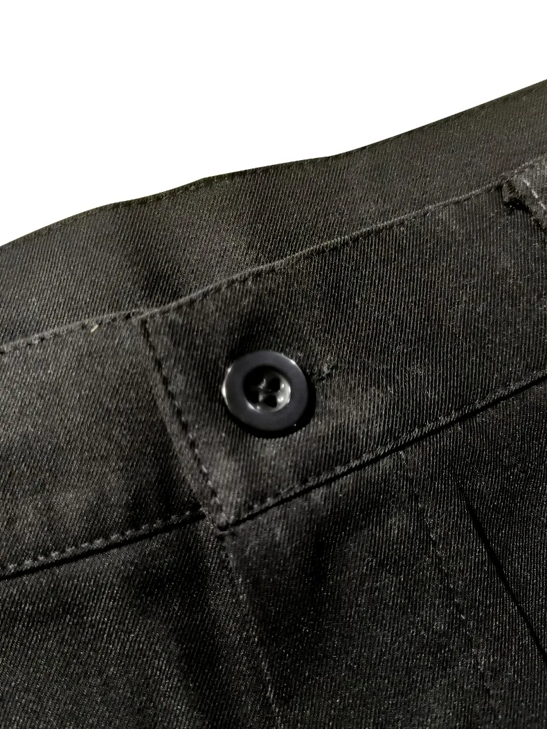 FGKKS Men Pants Fashion Brand New Luxury Anti-pilling Straight Smart Casual Pants Male Black Business Anti Wrinkle Trousers