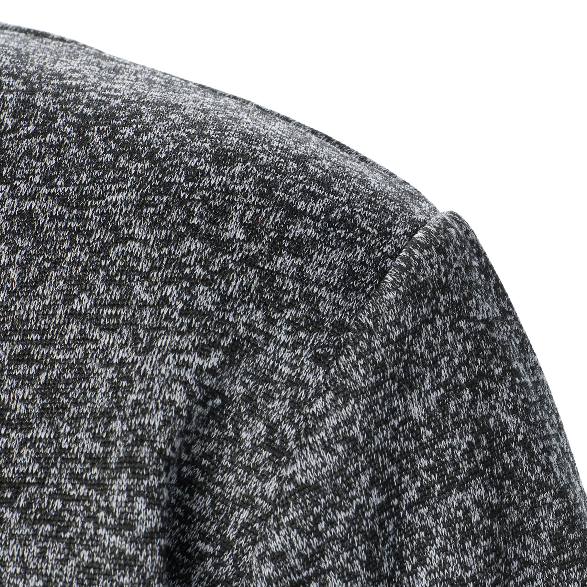 Autumn and winter men's stand collar long sleeve casual knitted sweater top