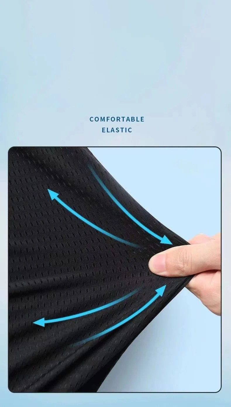 1+1+1 Refrigerator Sleeveless Ice Cooling Cold Nasity Sports Exercise Nasal Span Mesh Alpo