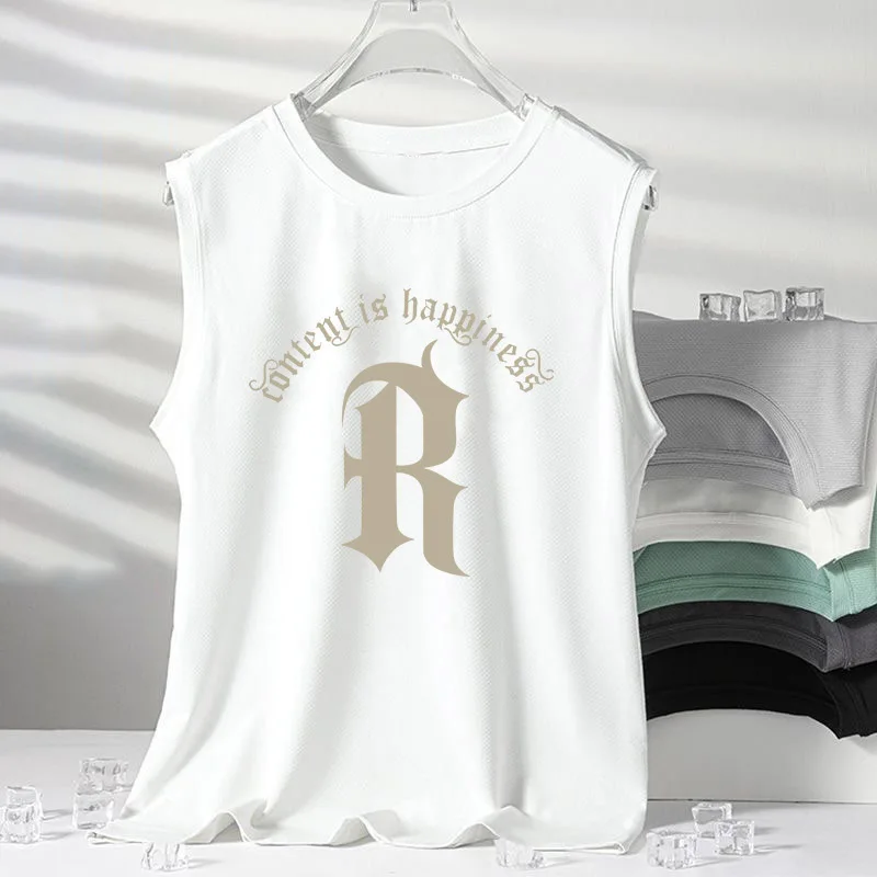 1+1+1 Refrigerator Sleeveless Ice Cooling Cold Nasity Sports Exercise Nasal Span Mesh Alpo