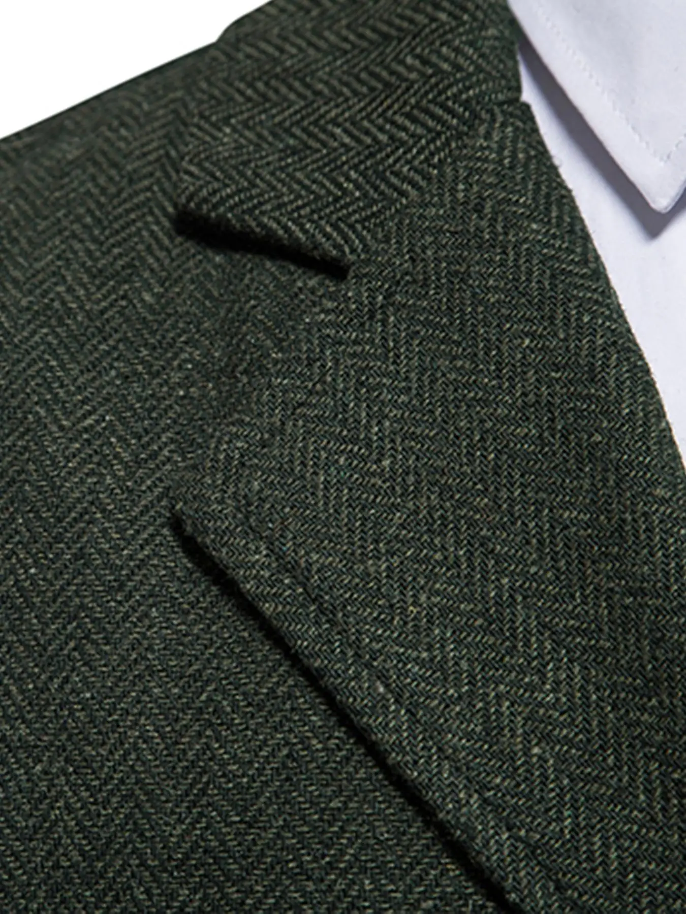 Elegant Men's Herringbone Waistcoat for Business Banquets and Weddings Stylish and Comfortable Men's Casual Vest