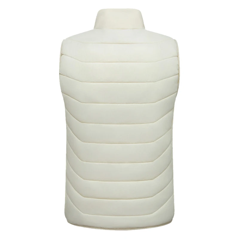 New Loose Casual Stand Up Collar Winter 28 Zone Intelligent Heating Vest Men'S Women'S Warm Electric Clip Coat (No Power Bank)