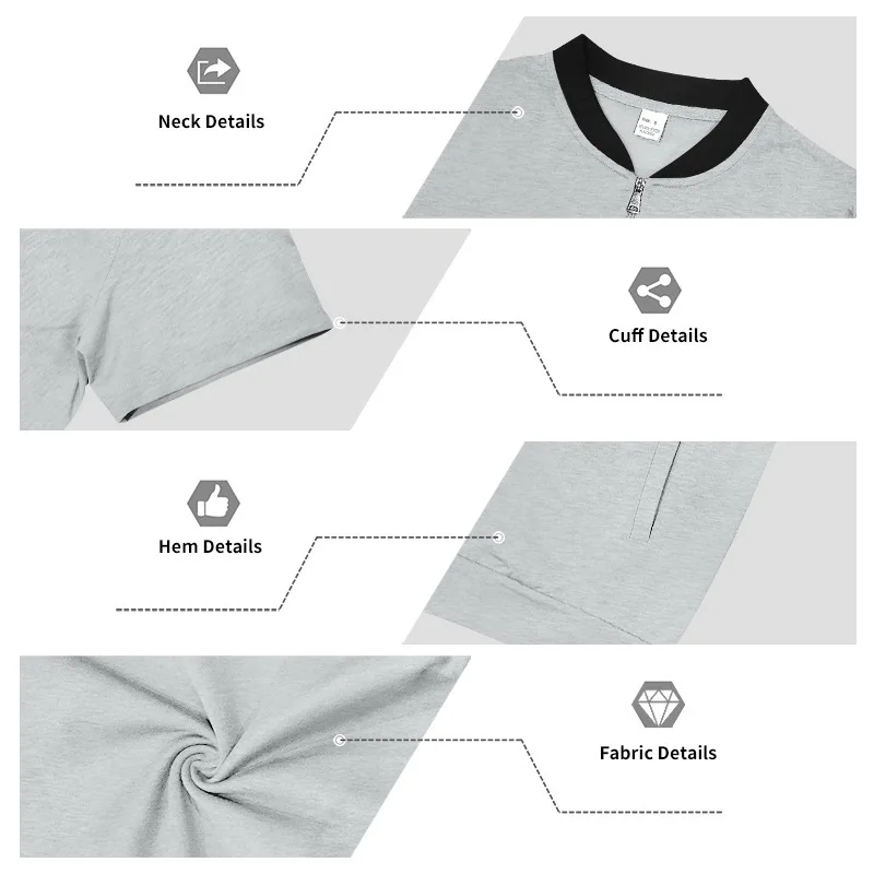 2026 American Summer Men's Stand Collar Thin Sports Short Sleeve Flight Zipper Baseball Jersey Jacket