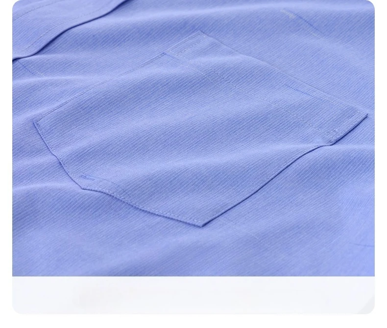 Vintage 64% Cotton Long Sleeve Shirts for Men Slim Fit Formal Plian Shirt Solid Color Fashion Korean Popular Red Clothes