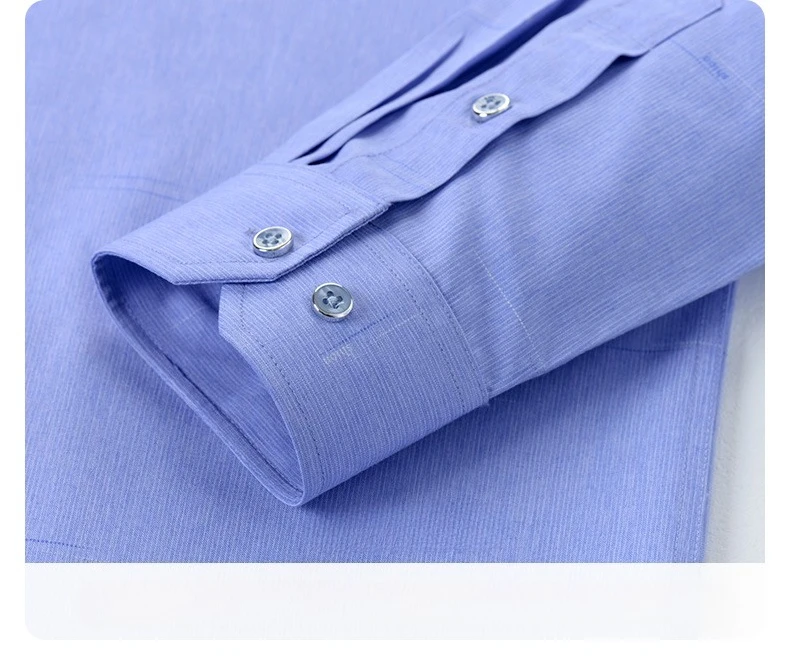 Vintage 64% Cotton Long Sleeve Shirts for Men Slim Fit Formal Plian Shirt Solid Color Fashion Korean Popular Red Clothes