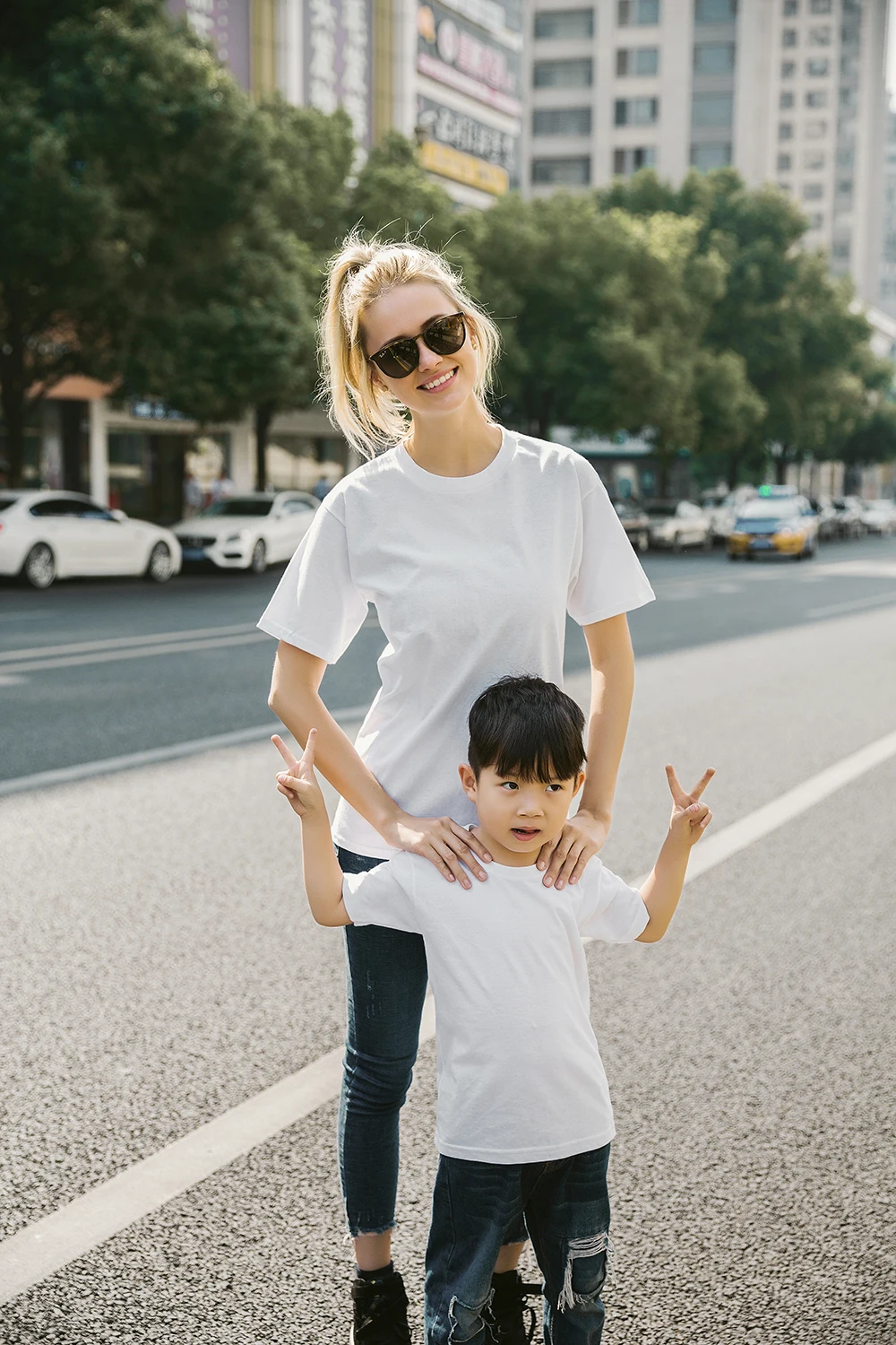 Custom Tshirt Front Back Print Professional Your Own Logo Text Photo Male Personalized Premium Gifts T-shirt EU Size 100% Cotton