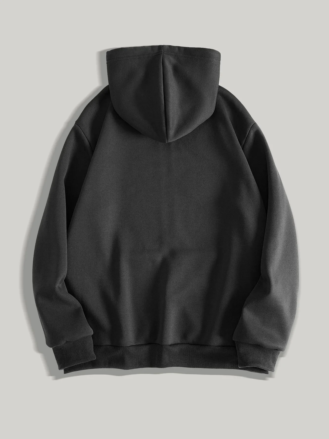 Unisex Gothic Dark Print Zip-Up Hoodie Trendy Streetwear Casual Everyday Fashion Unisex Style Holiday Gift