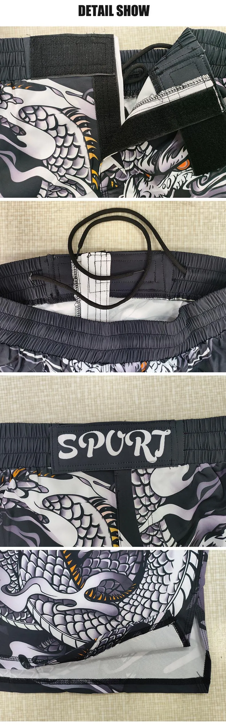 2 PCS Sports Suit Bjj Jiu Jitsu Gi Rashguard+MMA Shorts Muay Thai Pants Cool Boxing Grappling Wear Gym Fitness Running Clothes